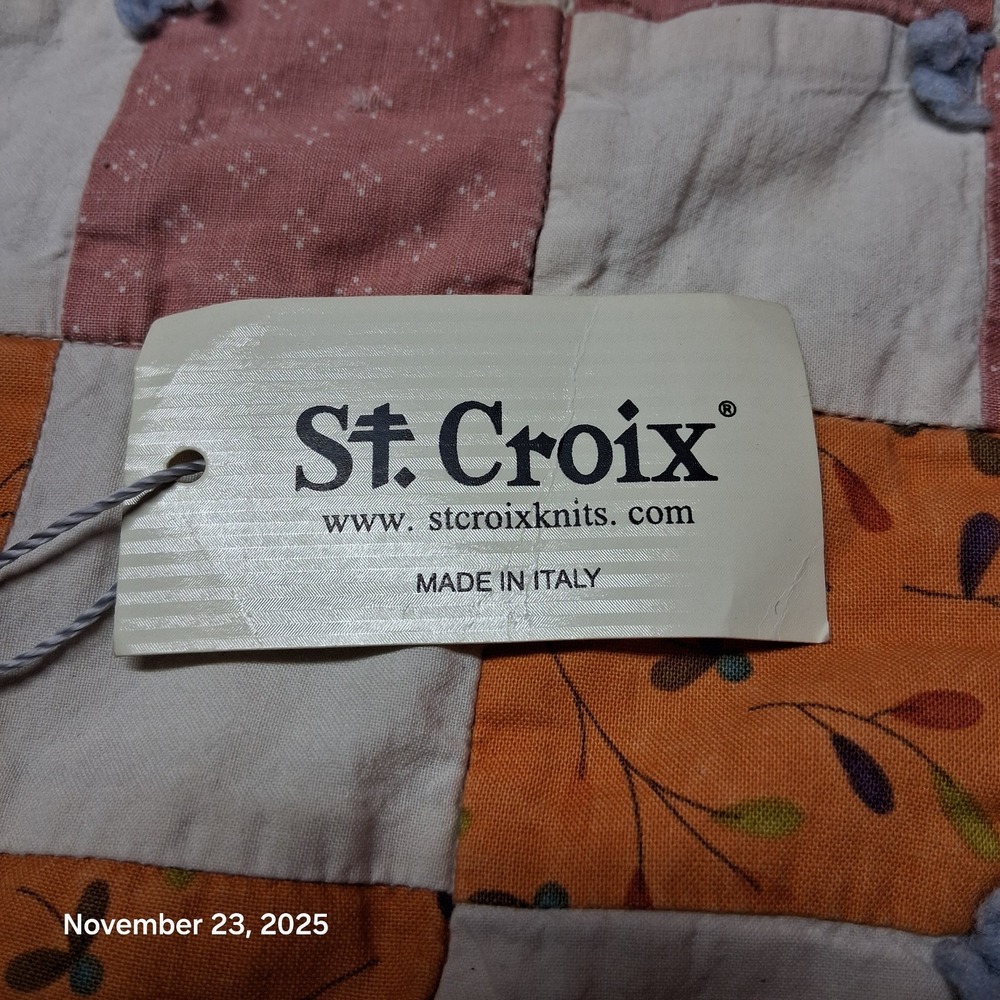 St. Croix Dress Pants Onyx Marl Made in Italy Unhemmed Size 36 Regular - Picture 7 of 13